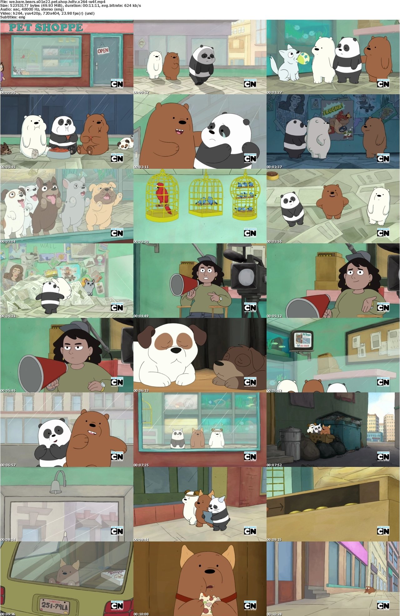 We Bare Bears S01E22 Pet Shop HDTV x264-W4F