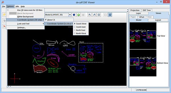 de-caff DXF Viewer 2.21.40
