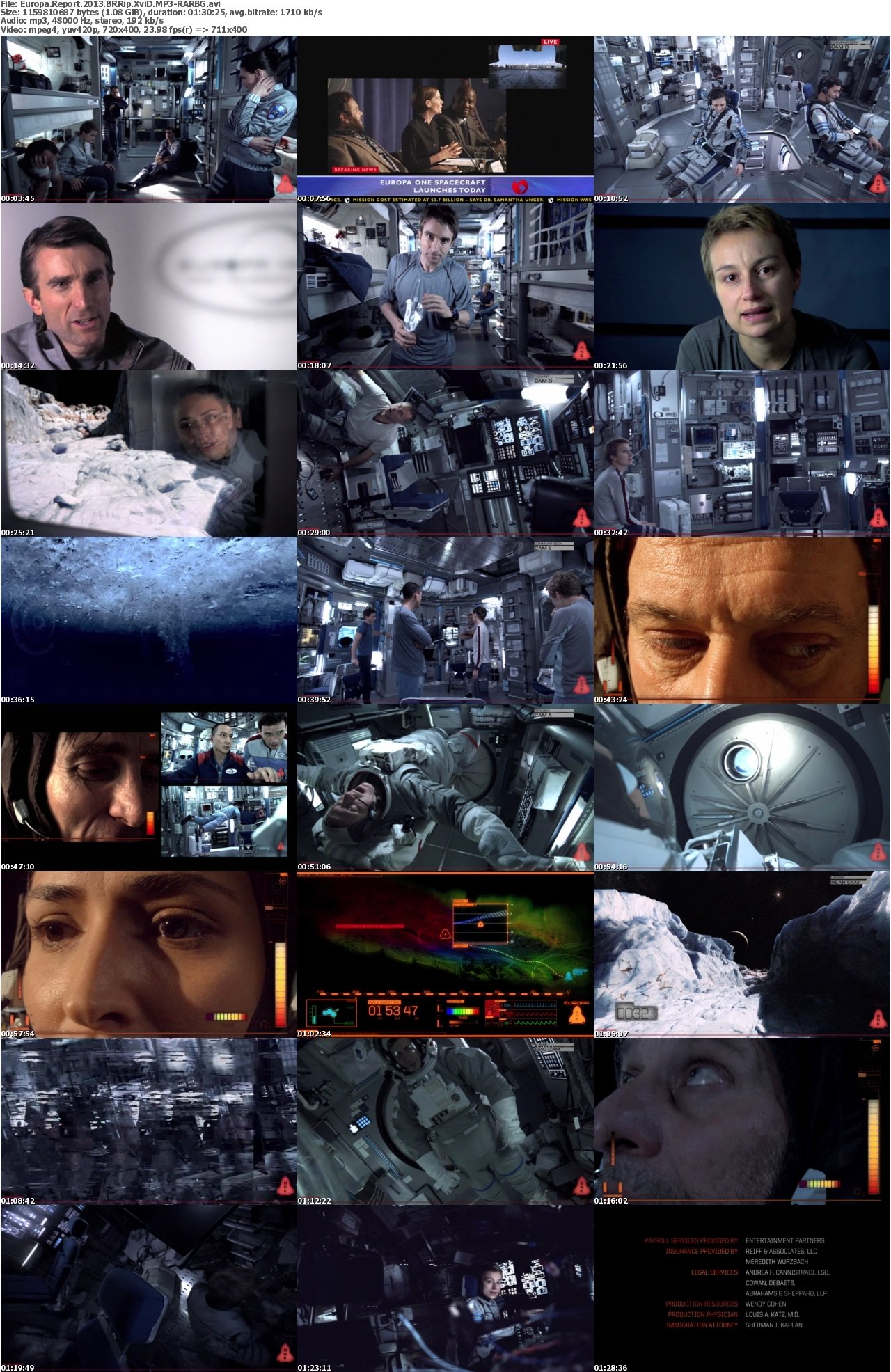 Europa Report 2013 BRRip XviD MP3-RARBG