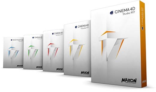 Maxon CINEMA 4D Studio R17.048 Hybrid Win/Mac ISO 