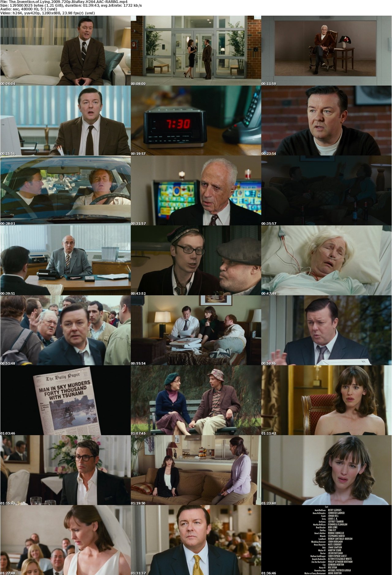 The Invention of Lying 2009 720p BluRay H264 AAC-RARBG