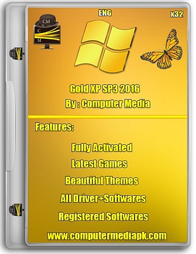 Windows Xp Gold Sp3 Final 2016 By Computer Media