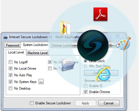 Inteset Secure Lockdown 2.0 Build 2.00.130 Multi Application Edition