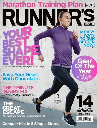 Runner's World UK - January 2016 (True PDF)