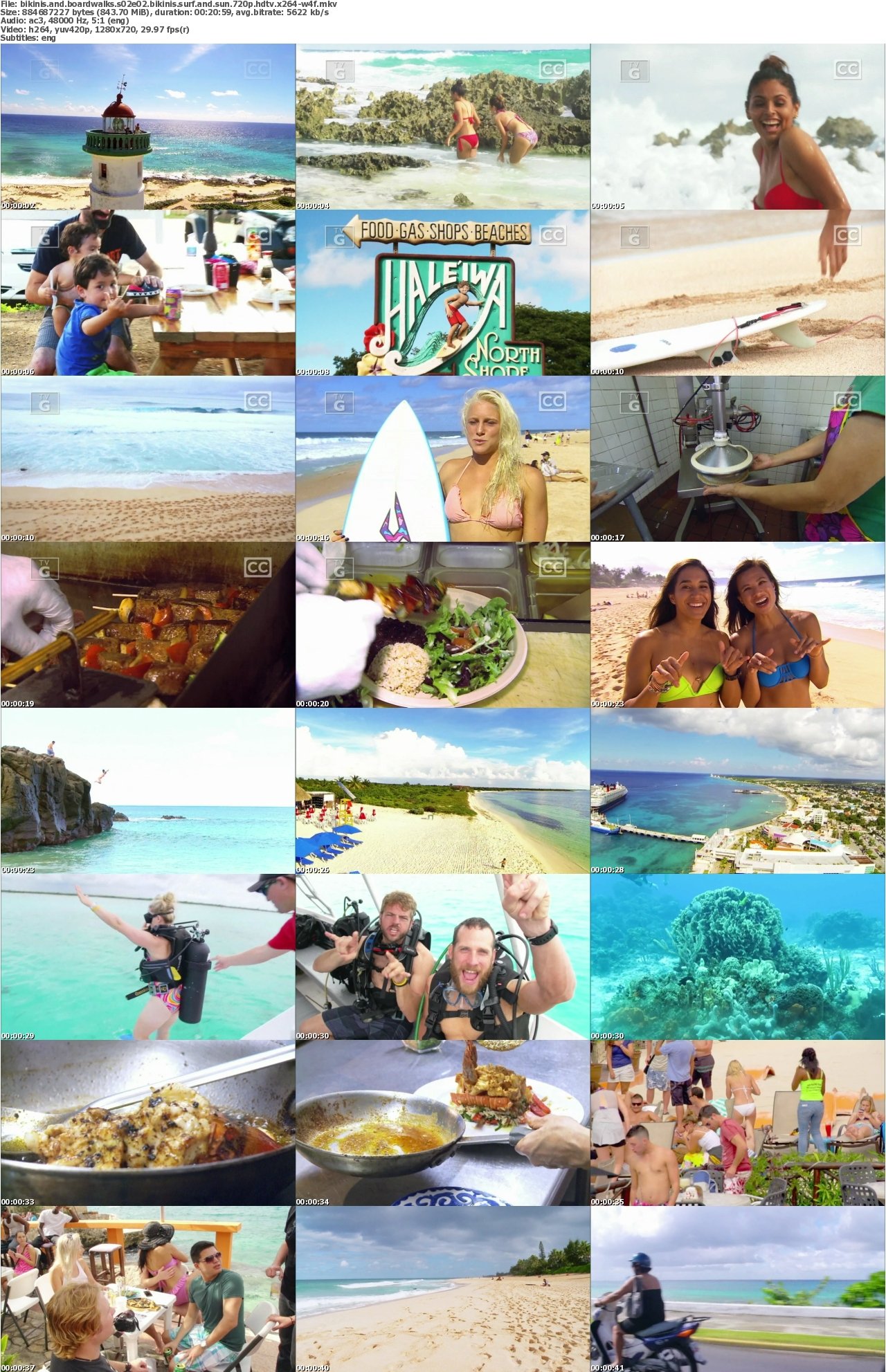 Bikinis and Boardwalks S02E02 Bikinis Surf and Sun 720p HDTV x264-W4F