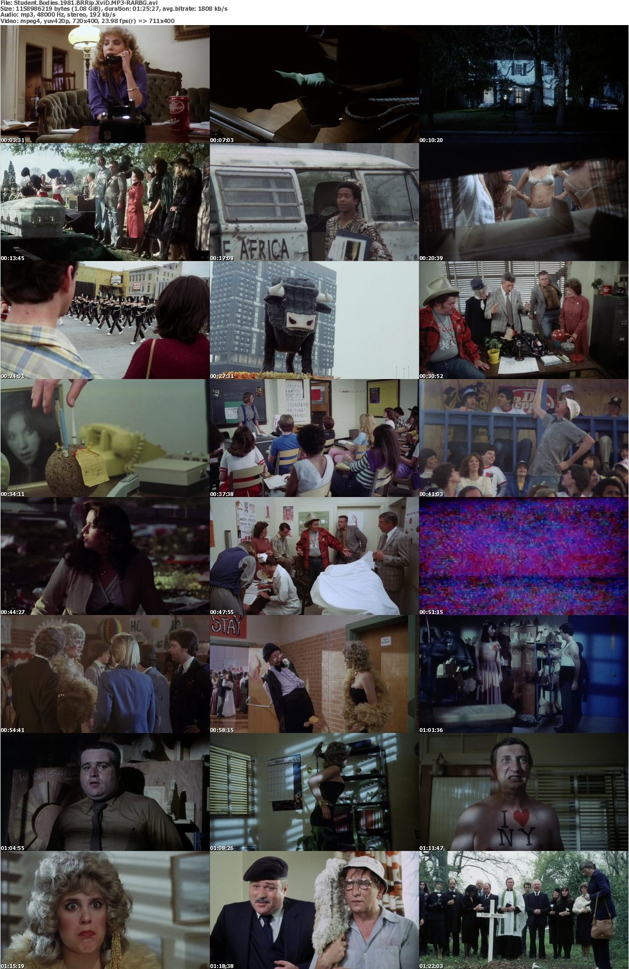 Student Bodies 1981 BRRip XviD MP3-RARBG