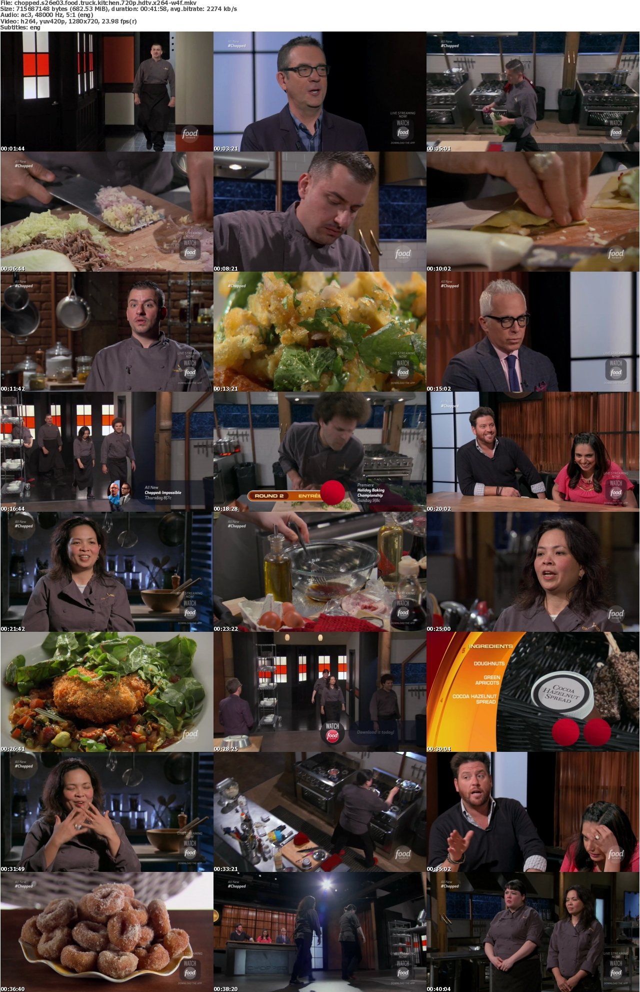 Chopped S26E03 Food Truck Kitchen 720p HDTV x264-W4F