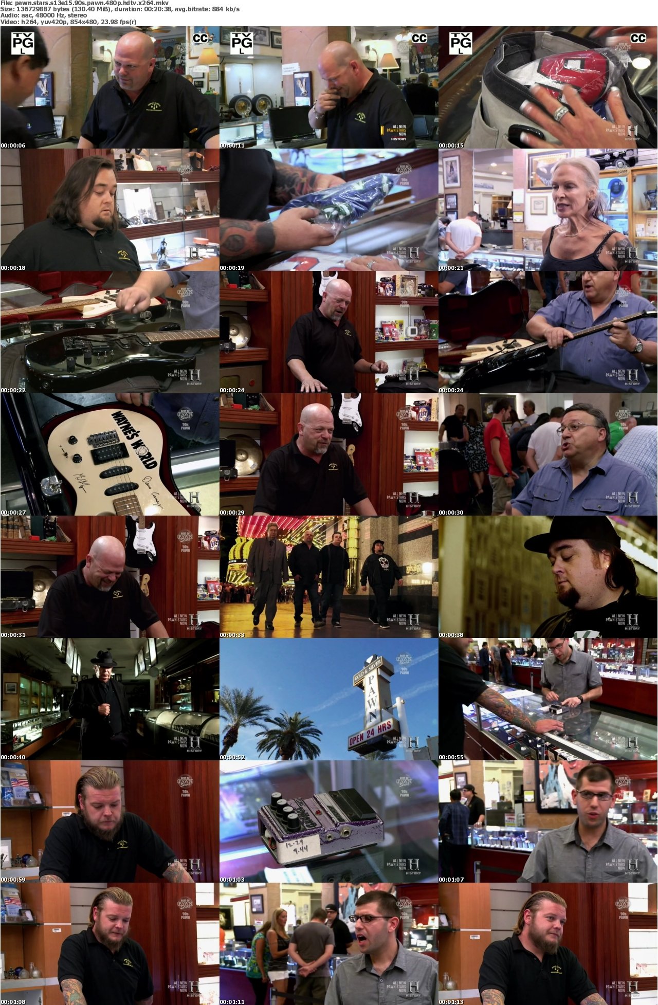 Pawn Stars S13E15 90s Pawn 480p HDTV x264