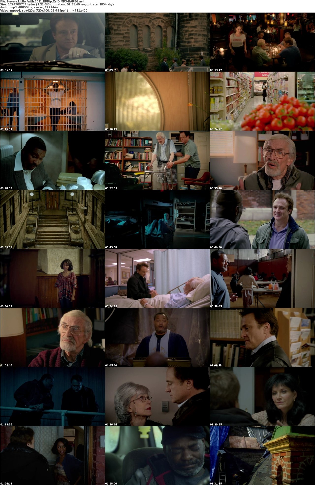 Have a Little Faith 2011 BRRip XviD MP3-RARBG