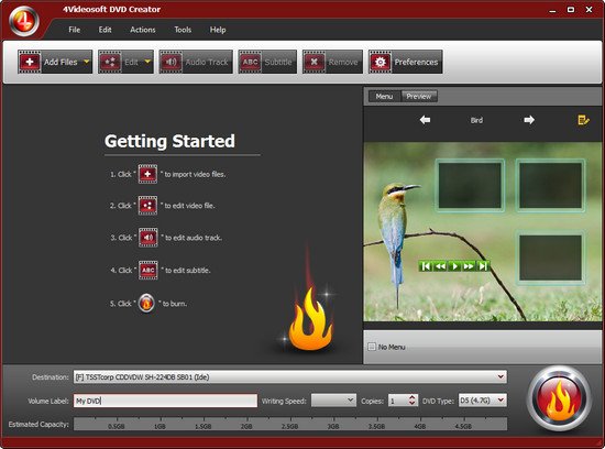 4Videosoft DVD Creator 5.0.78 Multilingual 