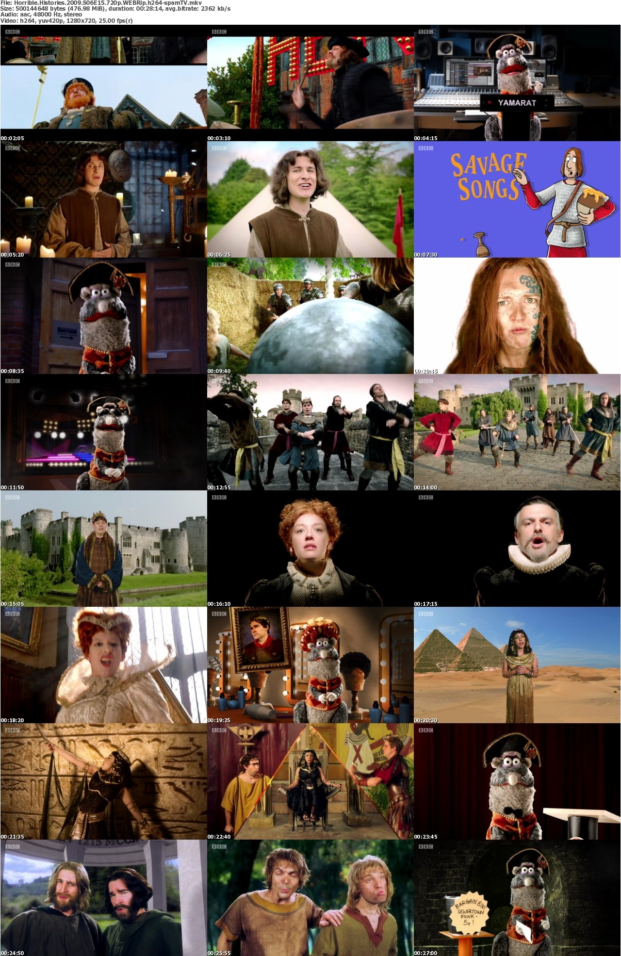 Horrible Histories 2009 S06E15 720p WEBRip h264-spamTV