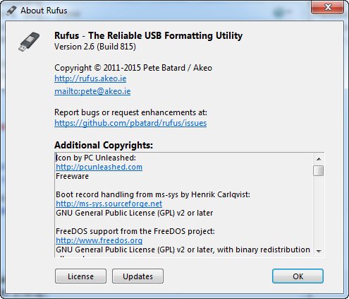 Rufus 2.6.815 Beta Portable