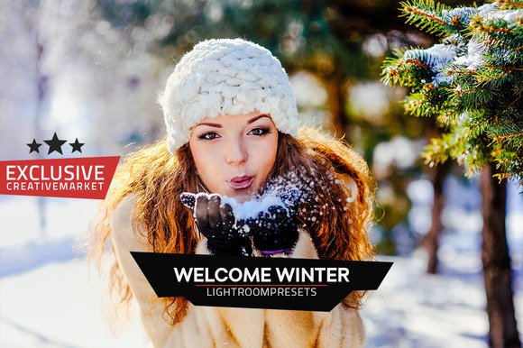 CreativeMarket - Welcome Winter Lightroom Presets