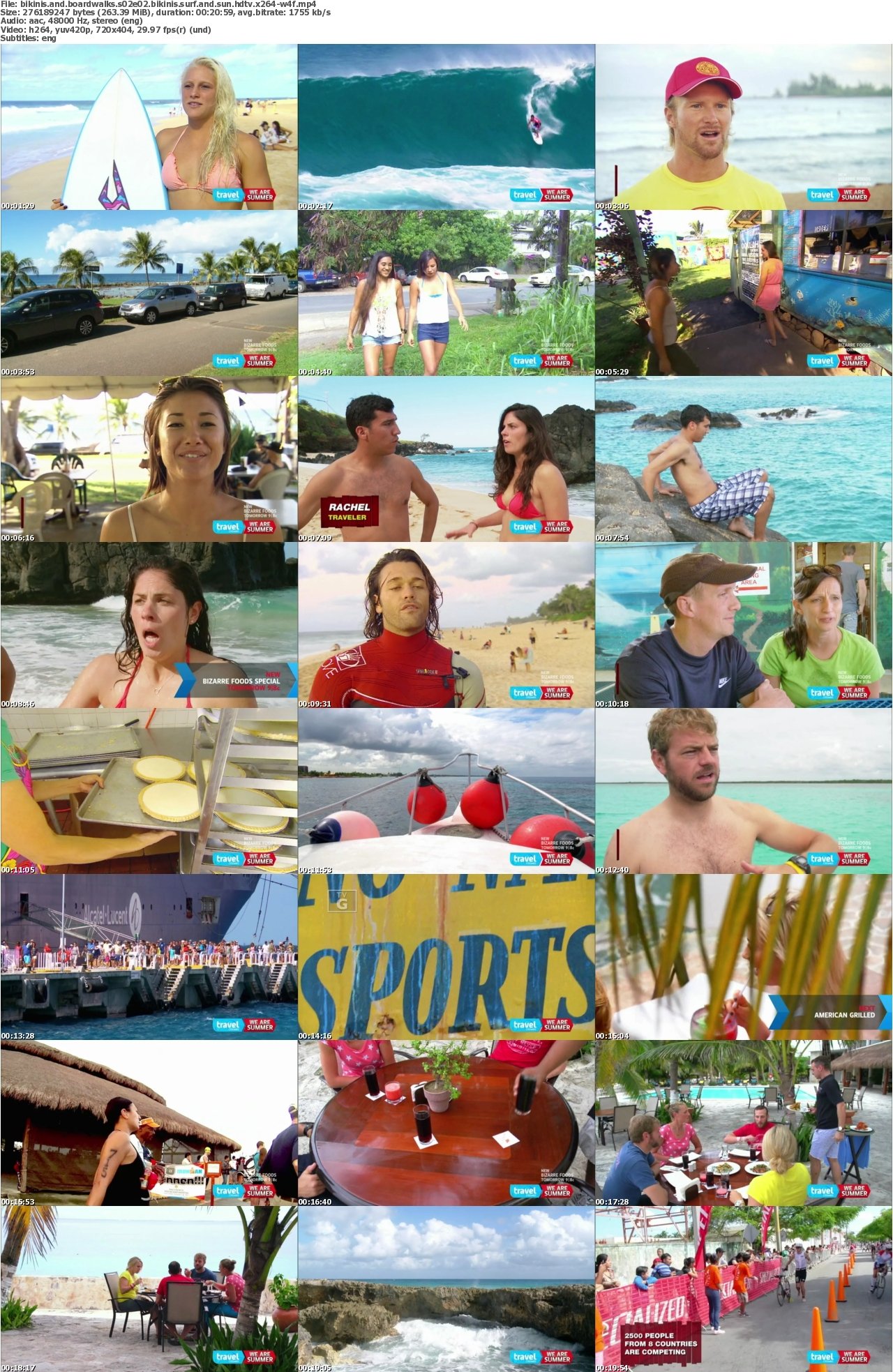 Bikinis and Boardwalks S02E02 Bikinis Surf and Sun HDTV x264-W4F