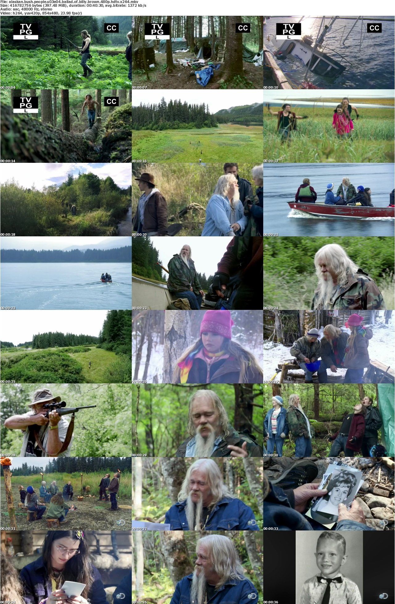 Alaskan Bush People S03E04 Ballad of Billy Brown 480p HDTV x264