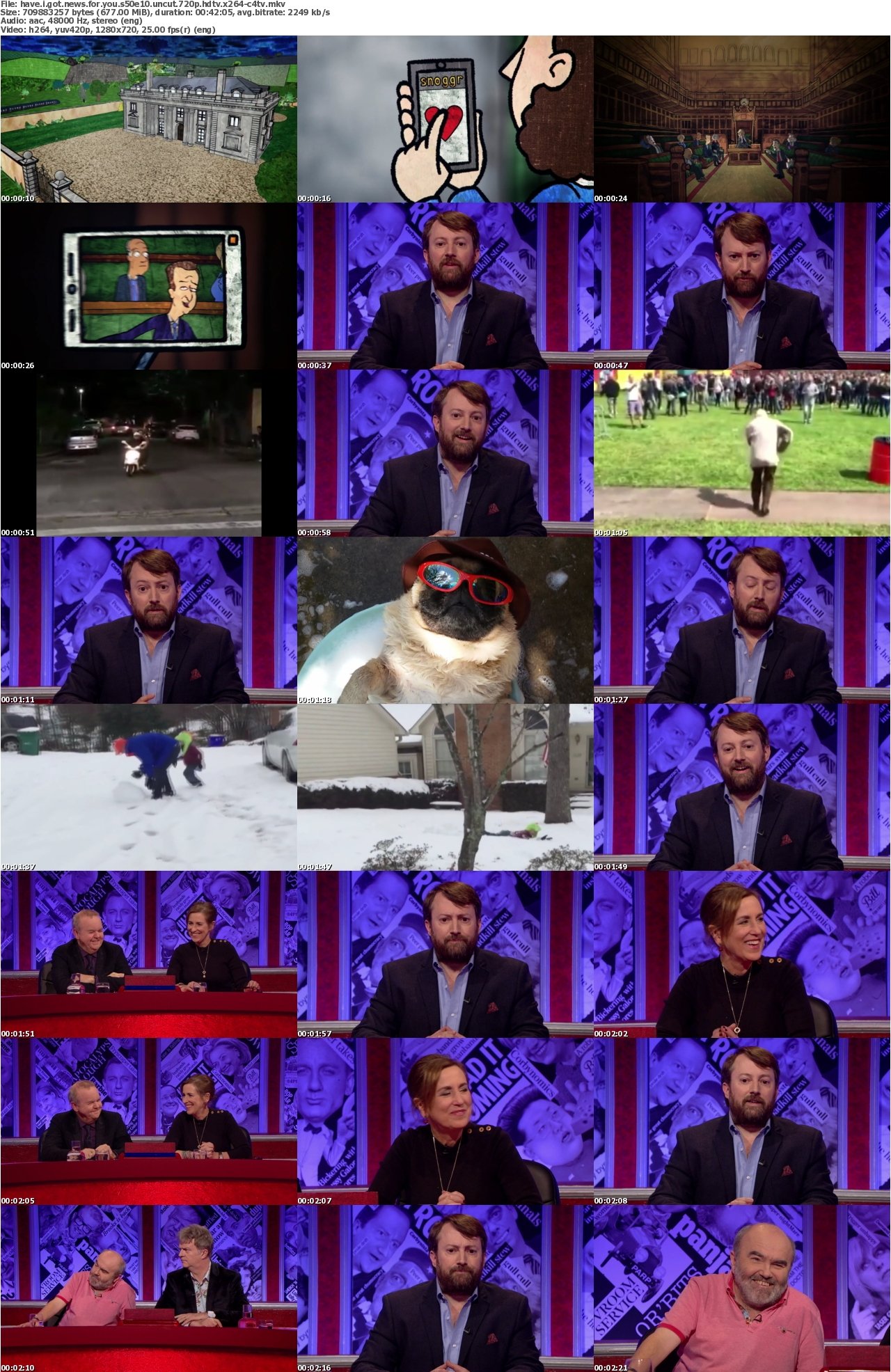 Have I Got News For You S50E10 UNCUT 720p HDTV x264-C4TV