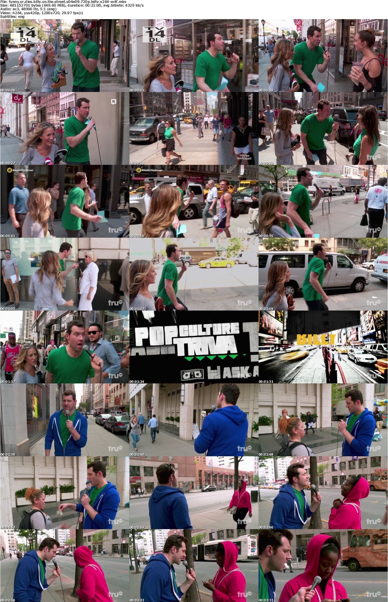 Funny or Dies Billy on the Street S04E09 720p HDTV x264-W4F