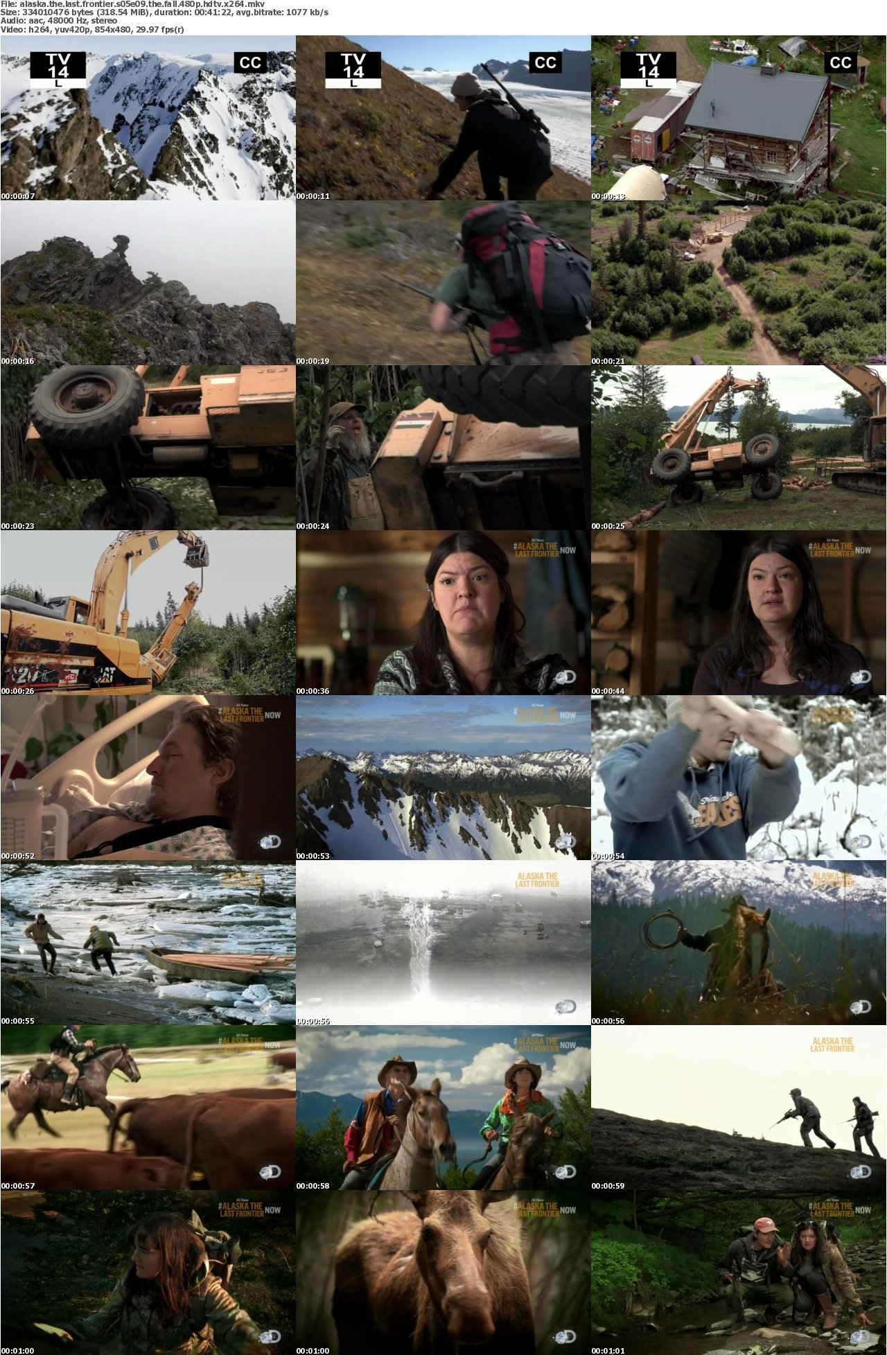 Alaska The Last Frontier S05E09 The Fall 480p HDTV x264