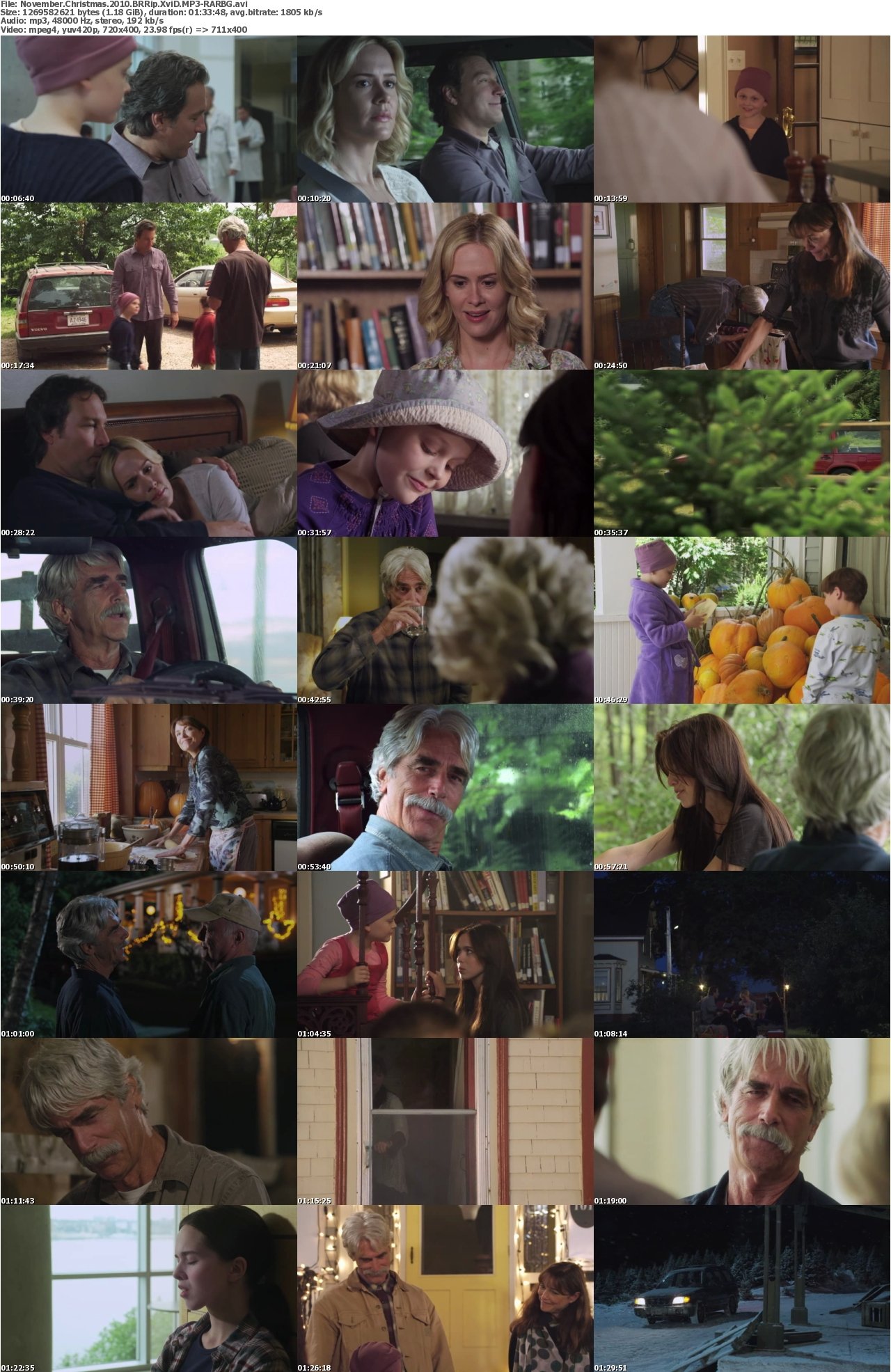 November Christmas 2010 BRRip XviD MP3-RARBG