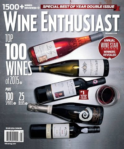 Wine Enthusiast - Best of Year 2015 (True PDF)