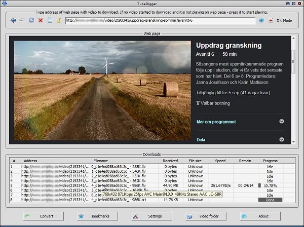 TubeDigger v 5.4.5.0 Multilingual
