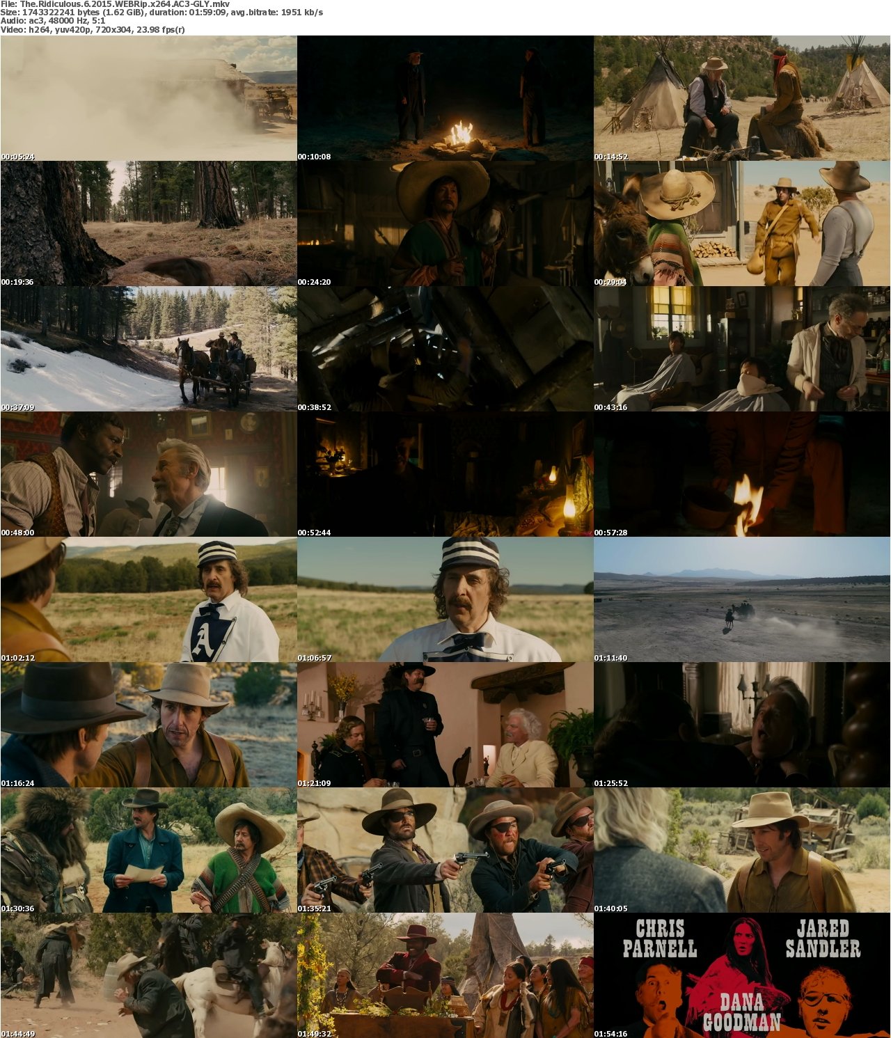 The Ridiculous 6 2015 WEBRip x264 AC3-GLY