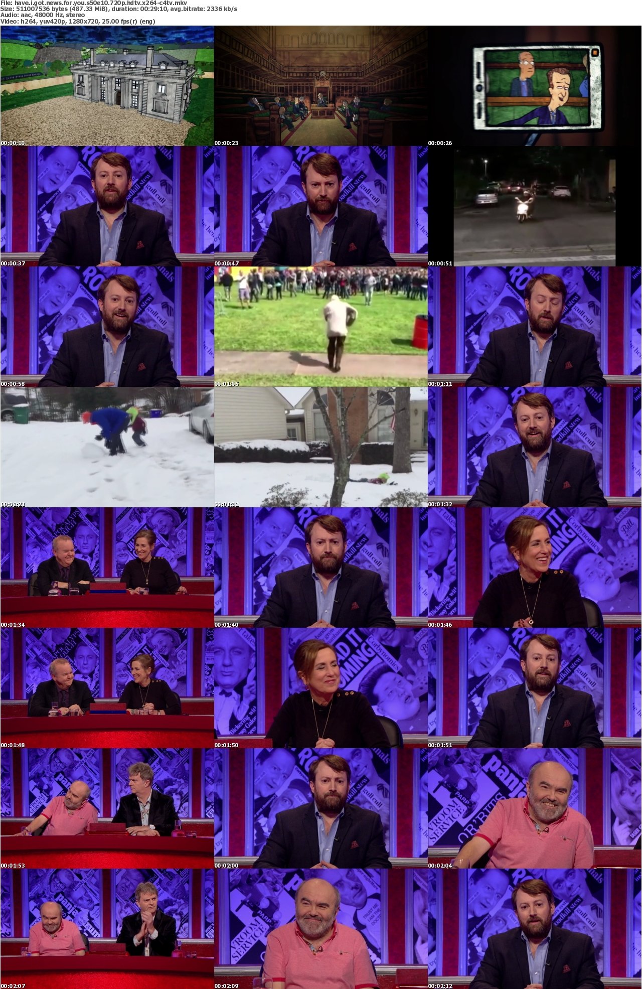 Have I Got News For You S50E10 720p HDTV x264-C4TV