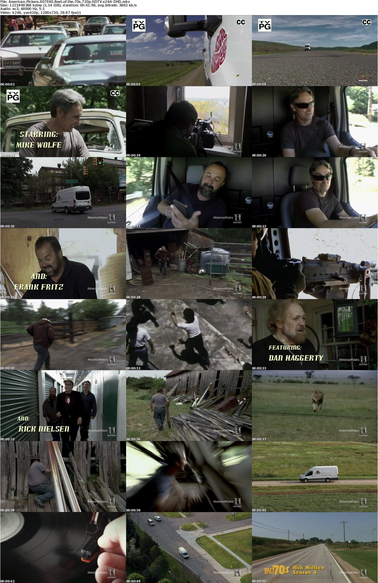 American Pickers S07E40 Best of the 70s 720p HDTV x264-DHD