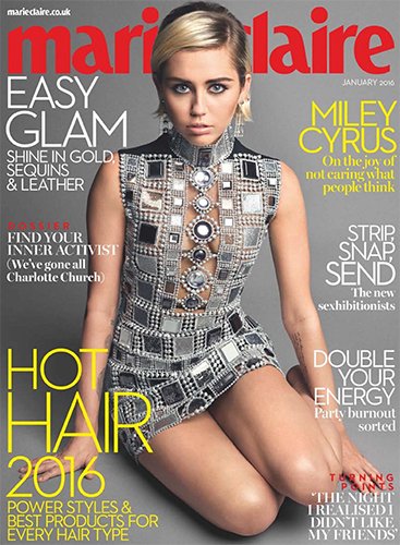 Marie Claire UK - January 2016