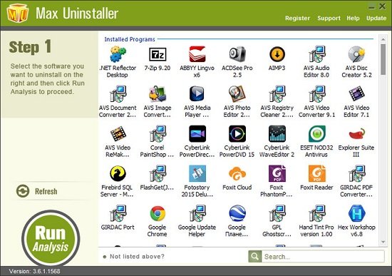Max Uninstaller 3.6.1.1577