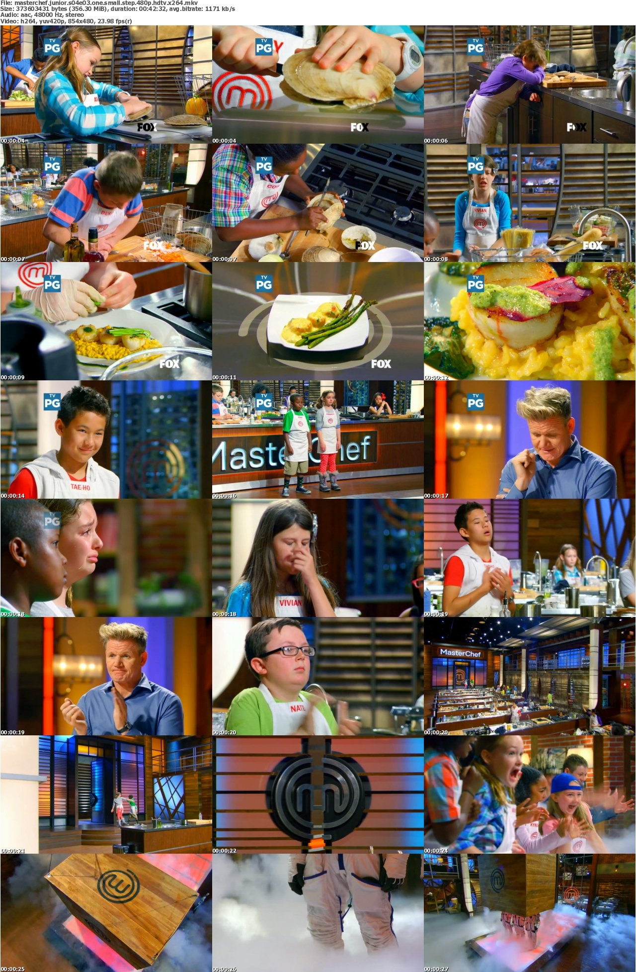 MasterChef Junior S04E03 One Small Step 480p HDTV x264
