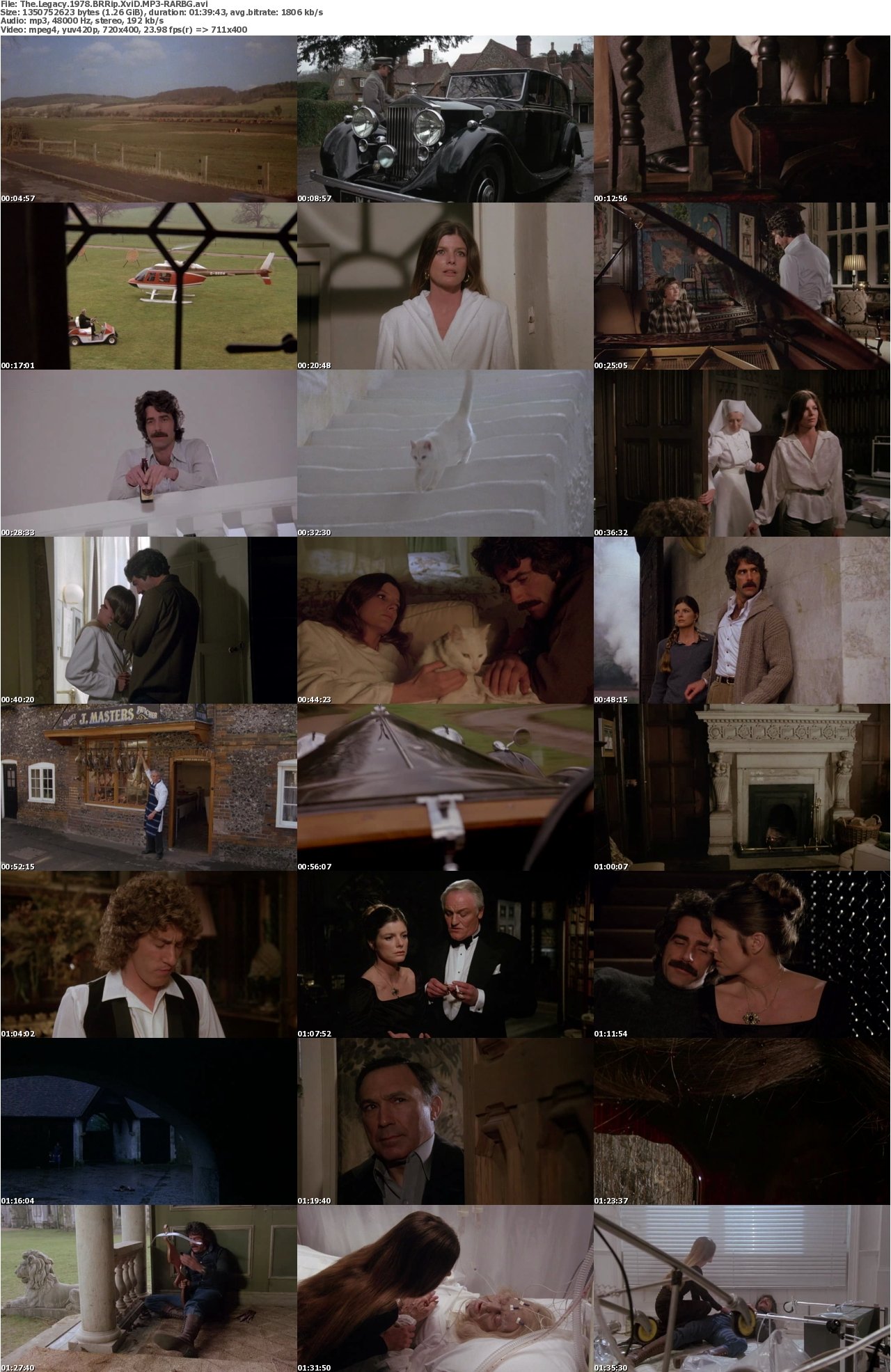 The Legacy 1978 BRRip XviD MP3-RARBG