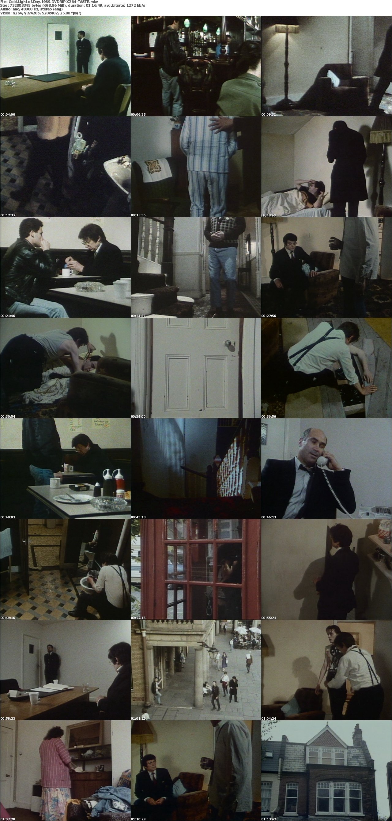 Cold Light of Day 1989 DVDRiP X264-TASTE
