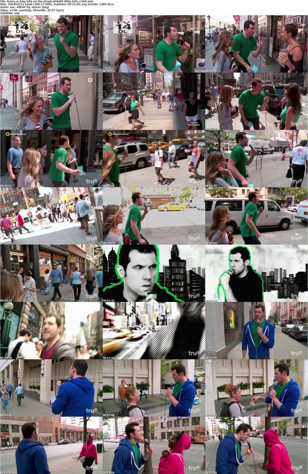 Funny or Dies Billy on the Street S04E09 480p HDTV x264