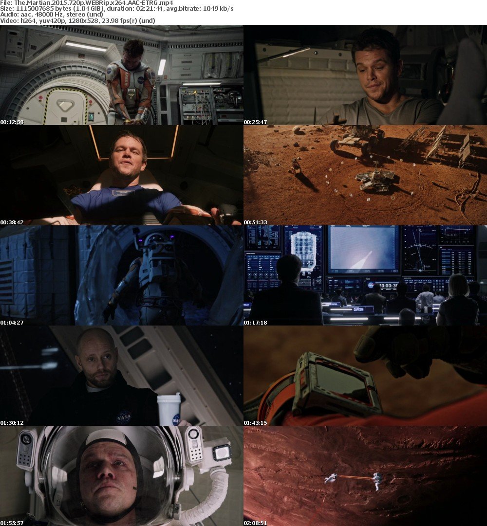 the martian full movie 720p free download