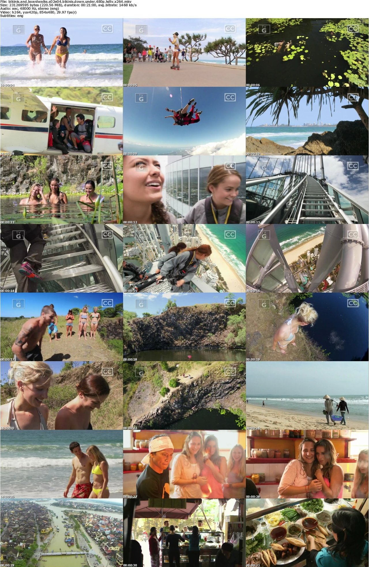 Bikinis and Boardwalks S02E04 Bikinis Down Under 480p HDTV x264