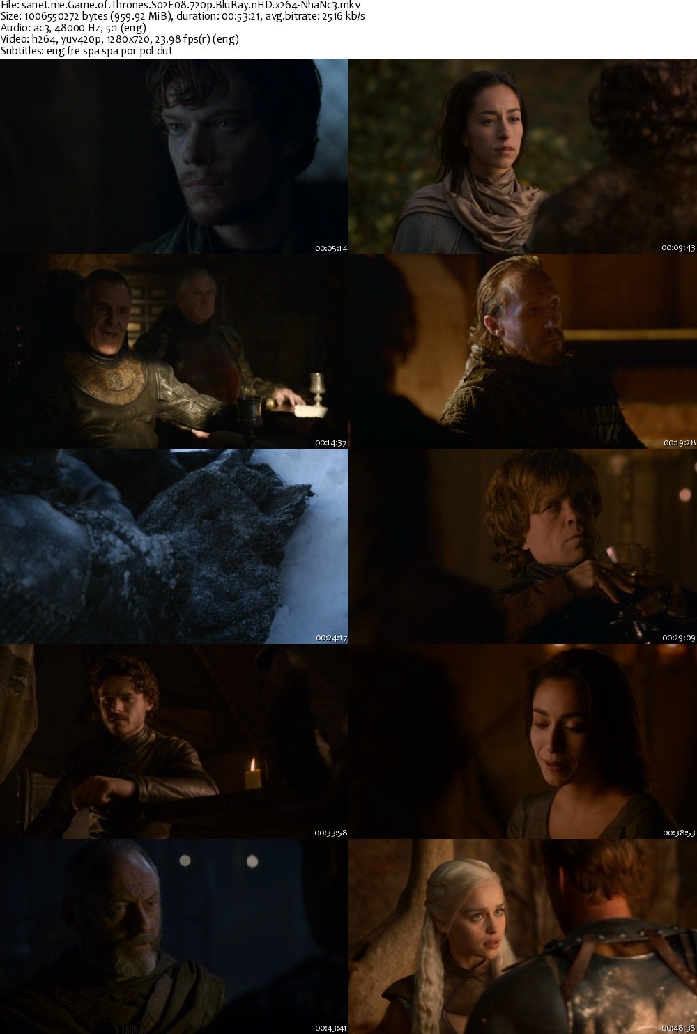 Game of Thrones 6 Temporada Dublado BluRay