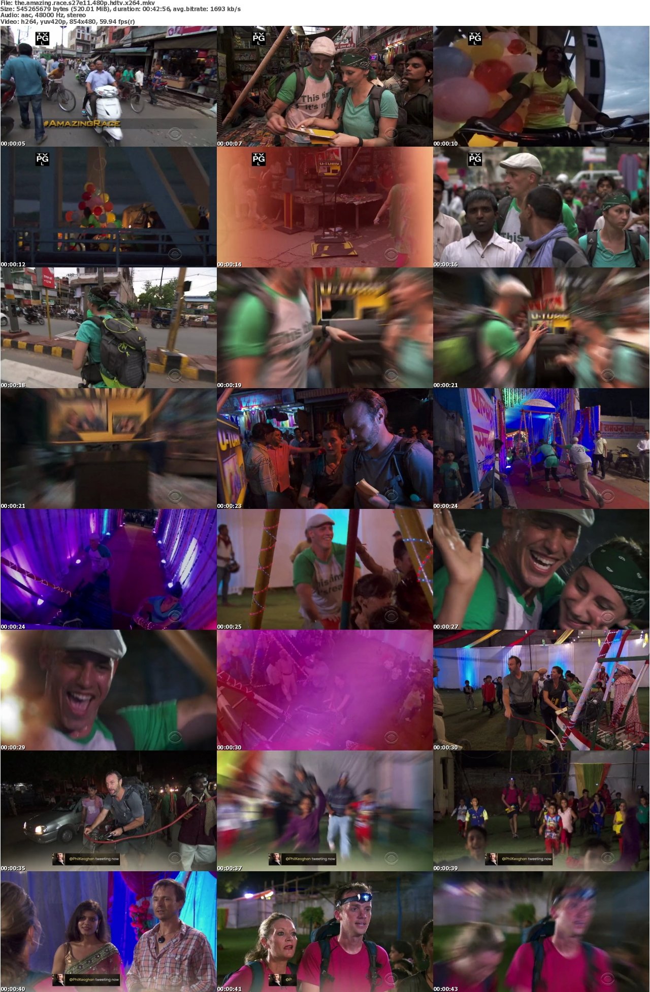 The Amazing Race S27E11 480p HDTV x264