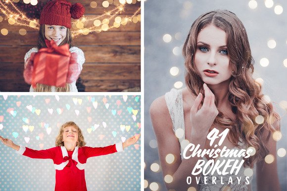 CreativeMarket - 41 Christmas Creative Overlays