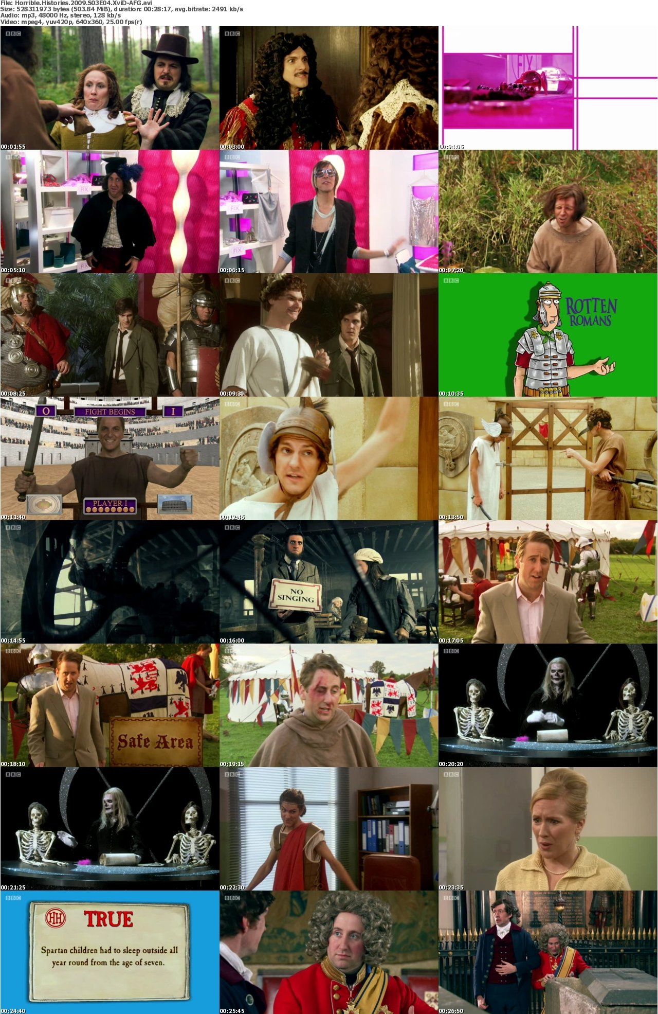 Horrible Histories 2009 S03E04 XviD-AFG