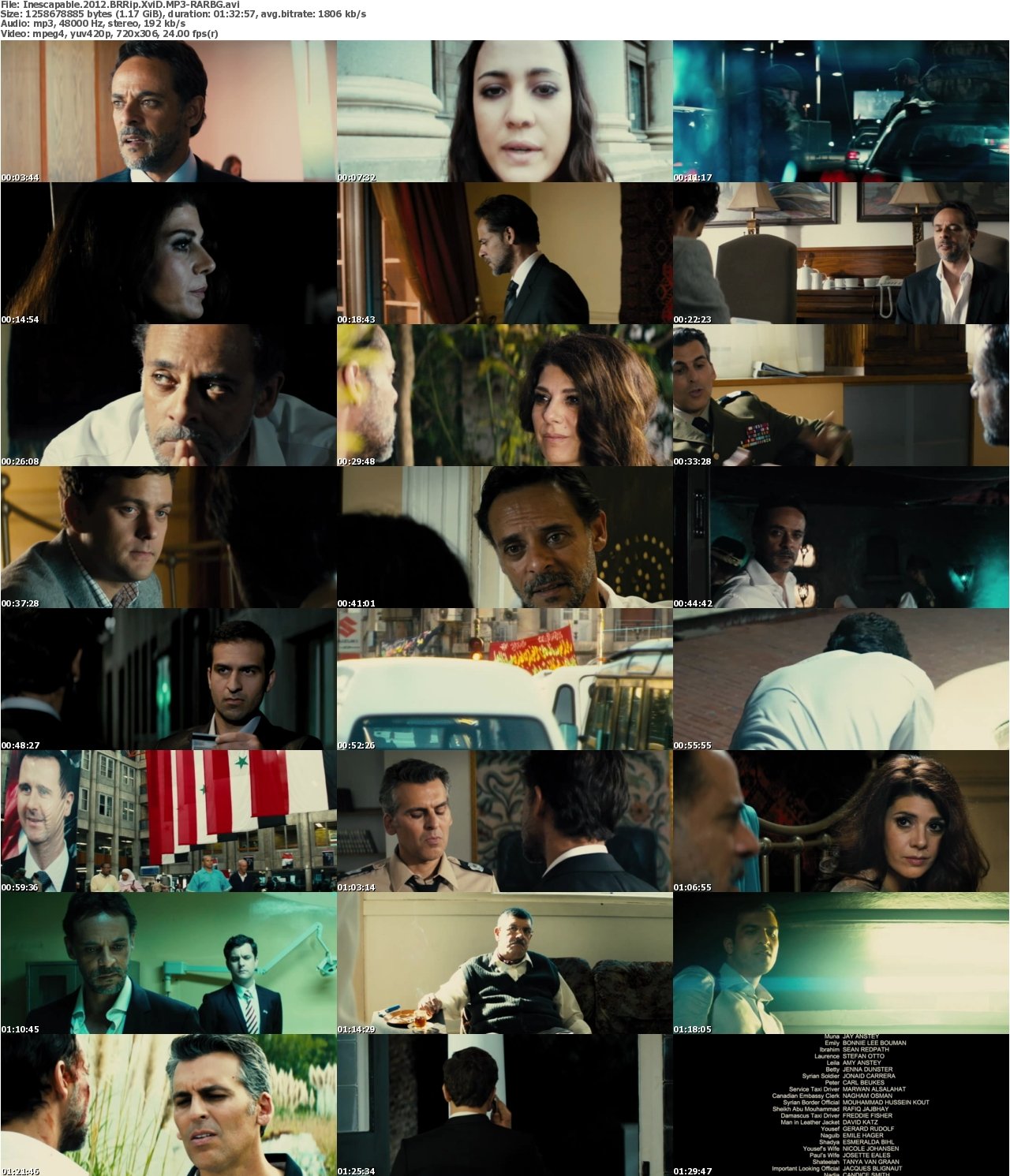 Inescapable 2012 BRRip XviD MP3-RARBG