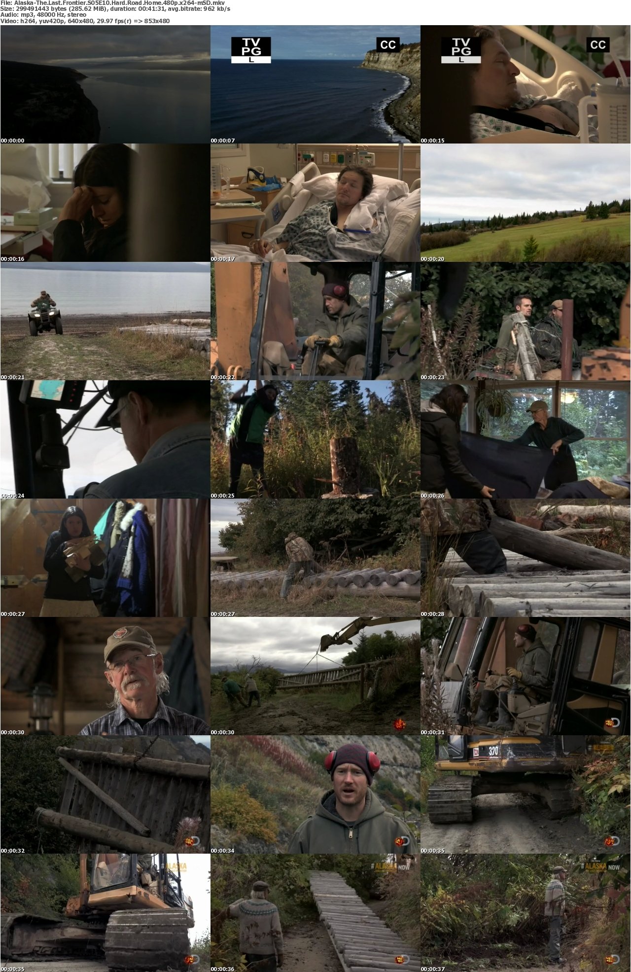 Alaska-The Last Frontier S05E10 Hard Road Home 480p x264-mSD