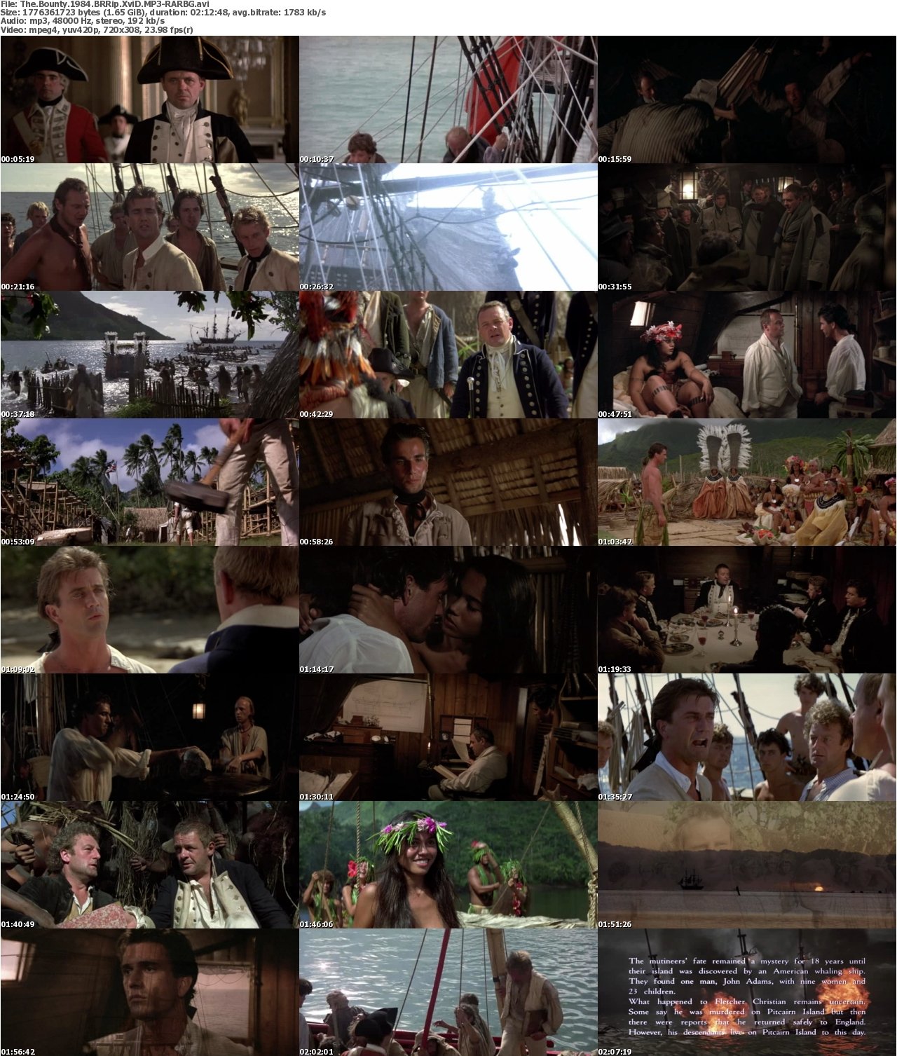 The Bounty 1984 BRRip XviD MP3-RARBG