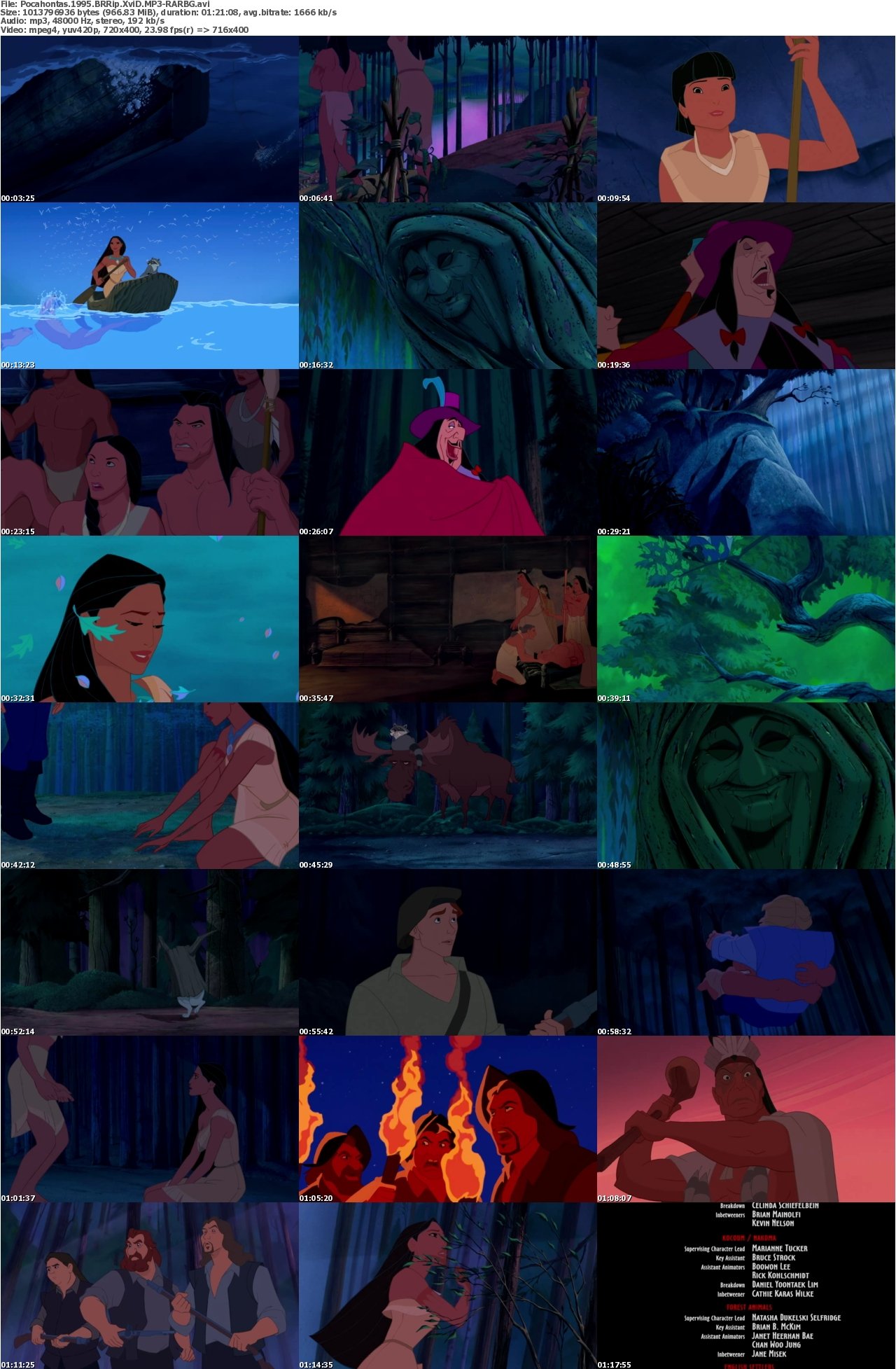 Pocahontas 1995 BRRip XviD MP3-RARBG