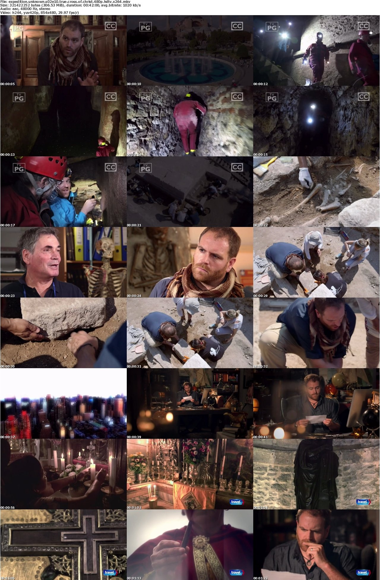 Expedition Unknown S02E10 True Cross of Christ 480p HDTV x264