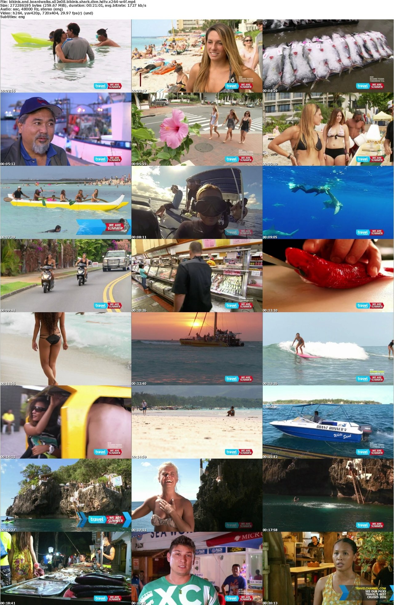 Bikinis and Boardwalks S02E08 Bikinis Shark Dive HDTV x264-W4F