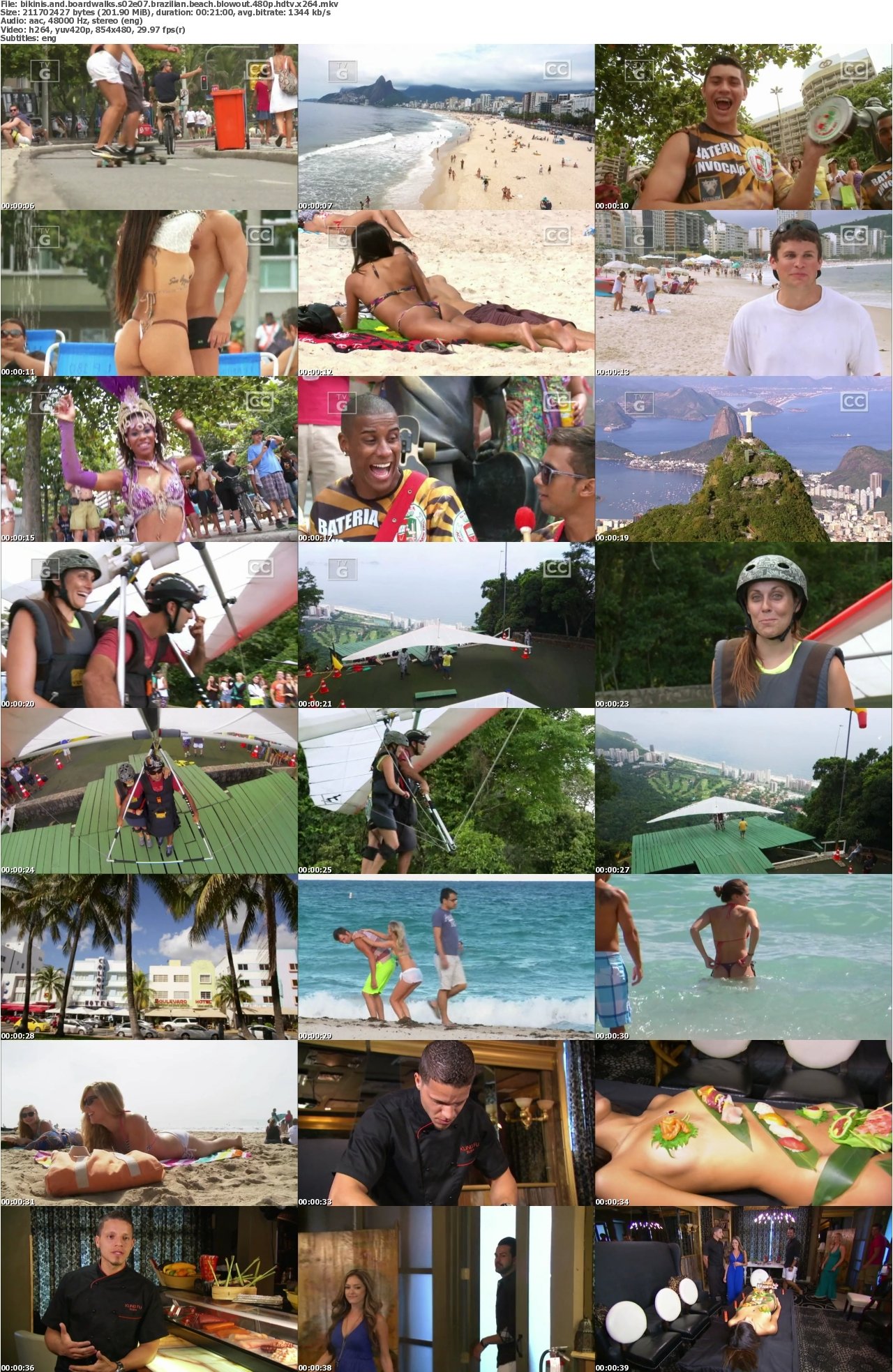 Bikinis and Boardwalks S02E07 Brazilian Beach Blowout 480p HDTV x264