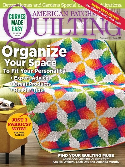 American Patchwork &amp; Quilting - February 2016 (True PDF)