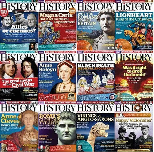 BBC History Magazine - 2015 Full Year Issues Collection (True PDF)