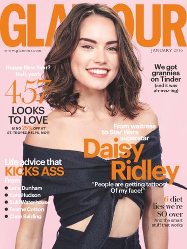 Glamour UK - January 2016 (True PDF)